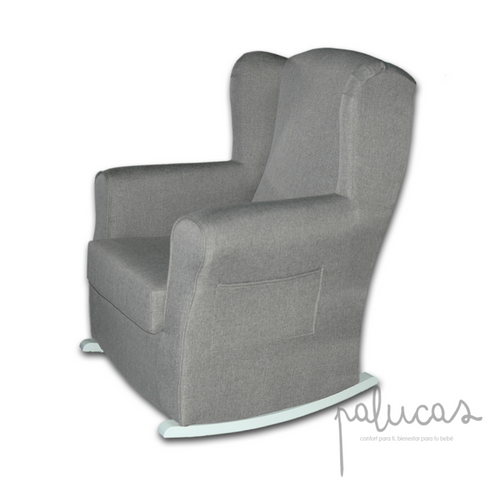 meta sillón lactancia gris